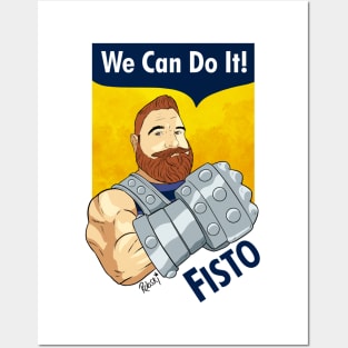 We Can Do It! - FISTO Posters and Art